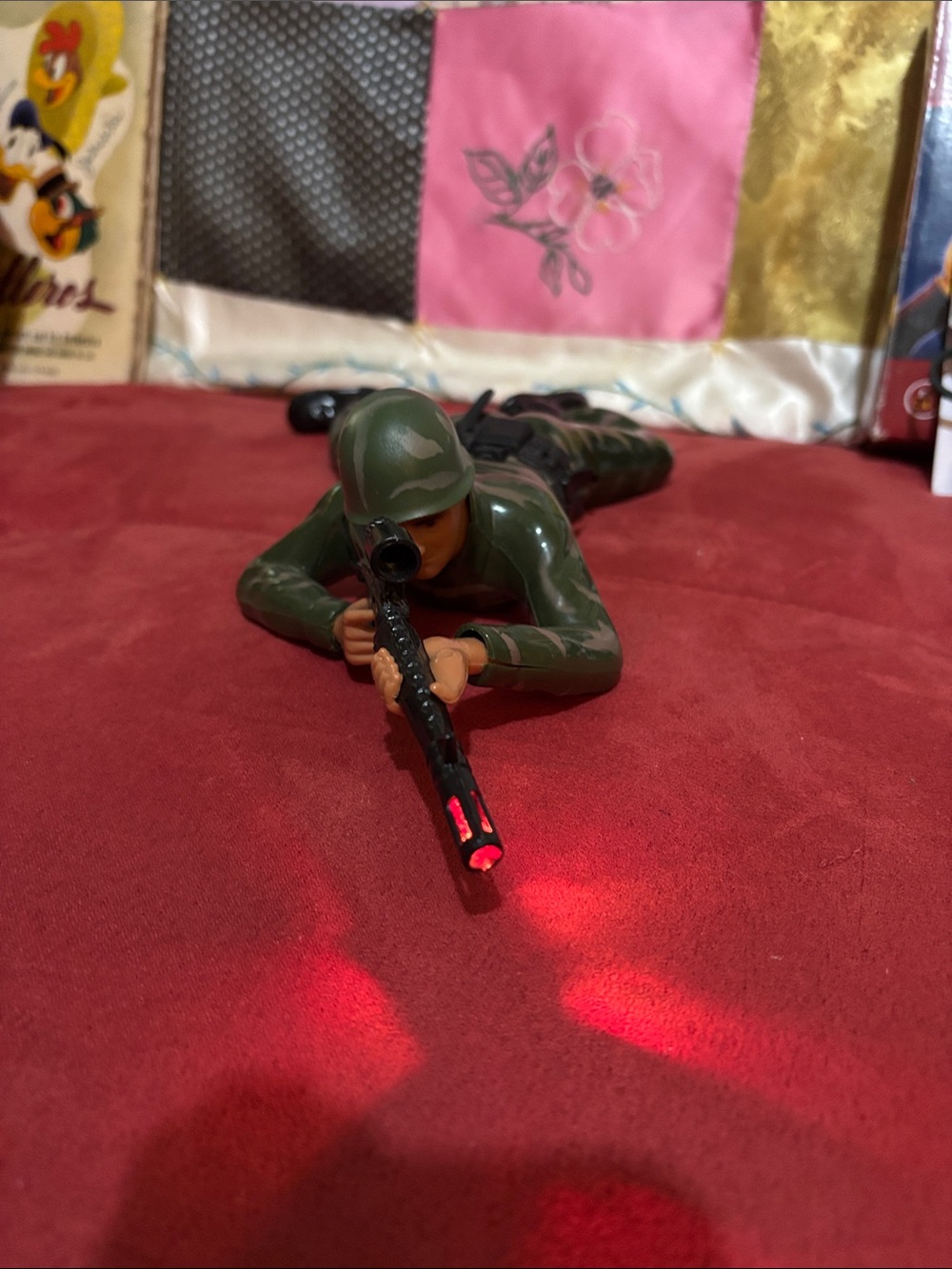 1987 Regency Crawling Army Soldier Figurine!